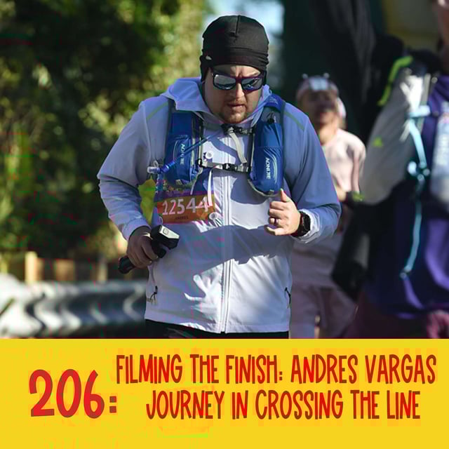206: Filming the Finish: Andres Vargas Journey in Crossing the Line  image