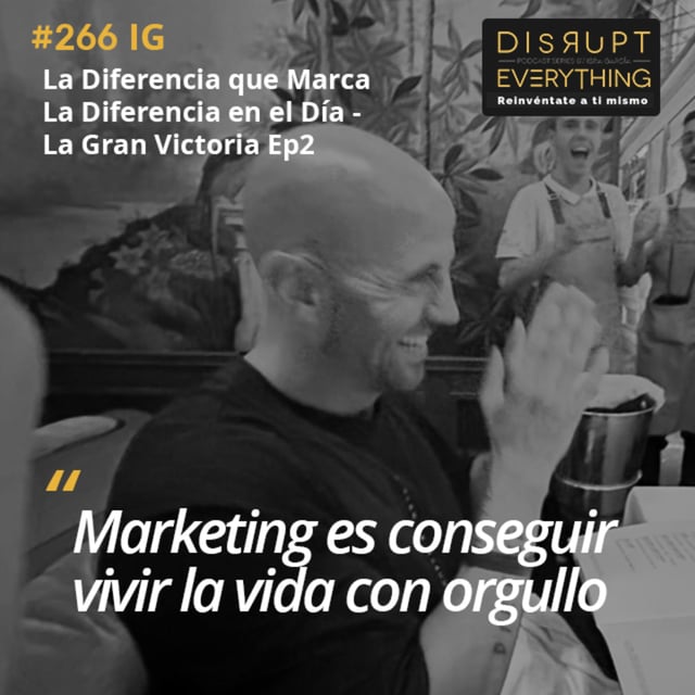 Saber Encontrar La Diferencia que Marca La Diferencia en tu Día | La Gran Victoria Ep. 2 (con Aitor Contreras) - podcast #266 image