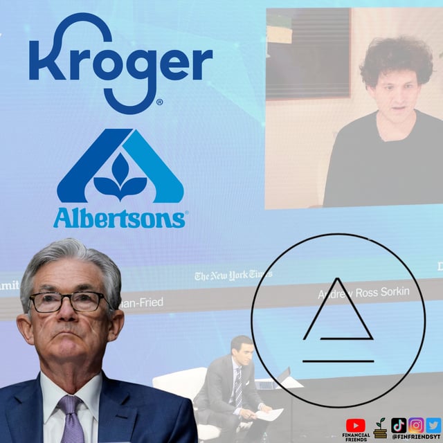 Fed slows rate hikes, Kroger & Albertsons merger, Crypto hedge fund Alameda fraud image