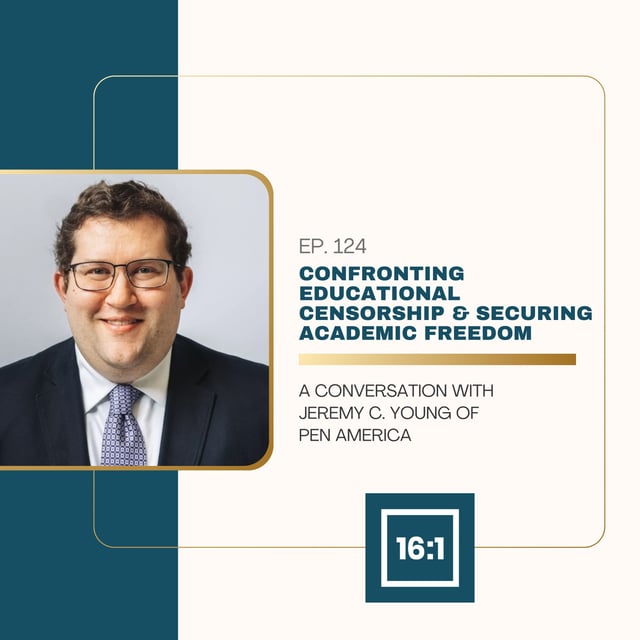Confronting Educational Censorship & Securing Academic Freedom: A Conversation with Jeremy C. Young of PEN America image