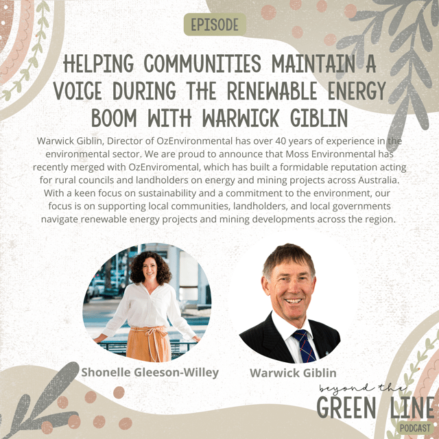 Helping Communities Maintain a Voice During the Renewable Energy Boom with Warwick Giblin image