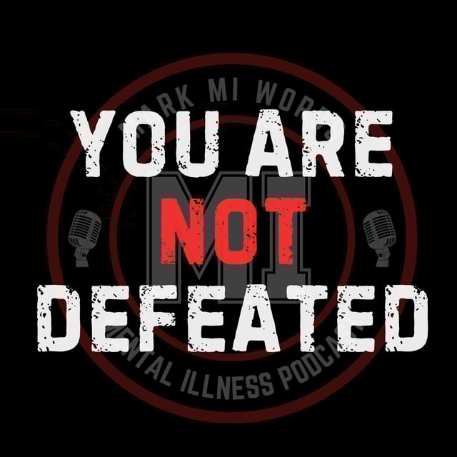 You are not defeated | Mark MI Words #mentalillness #PTSD image