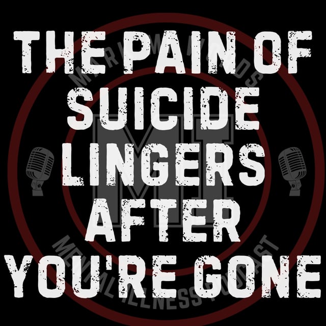 The pain of suicide lingers after you're gone | Mark MI Words #mentalillness #PTSD image