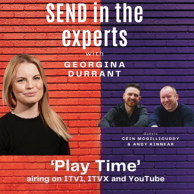 Play Time (ITV) - Georgina Durrant in conversation with comedy writer/director Céin McGillicuddy and editor/writer Andy Kinnear. image