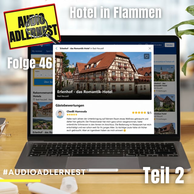 Hotel in Flammen - Teil 2 - TKKG Folge 46 - Audio Adlernest (#130) image