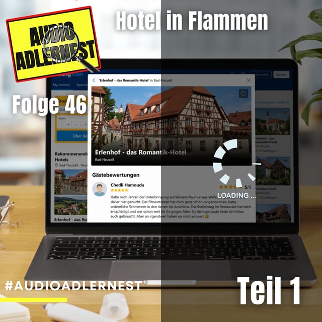 Hotel in Flammen - Teil 1 - TKKG Folge 46 - Audio Adlernest (#129) image