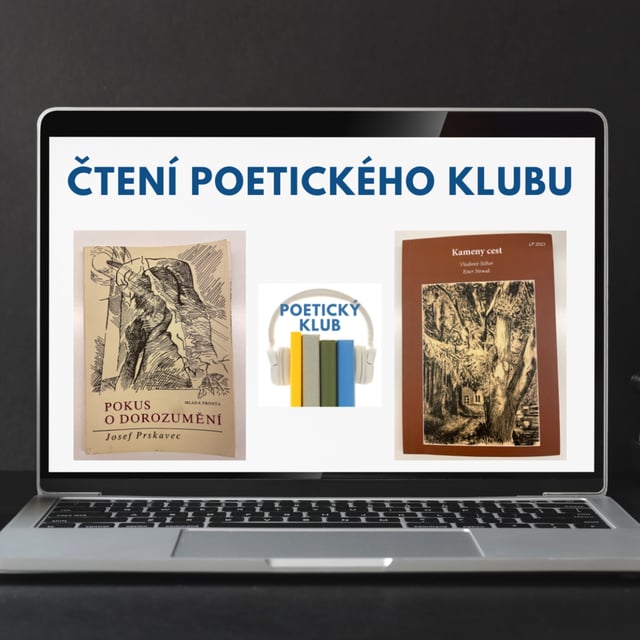 Čtení Poetického klubu - Josef Prskavec - Pokus o dorozumění + Vladimír Stibor a Ester Nowak - Kameny cest image