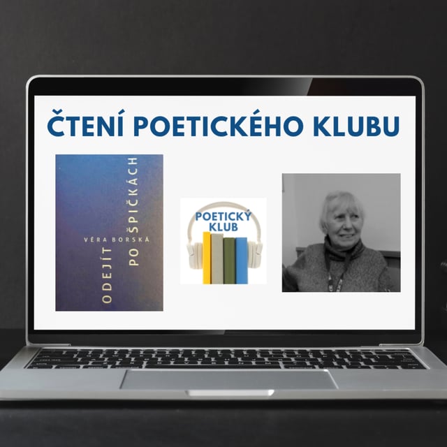 Čtení Poetického klubu – Věra Borská - Odejít po špičkách image