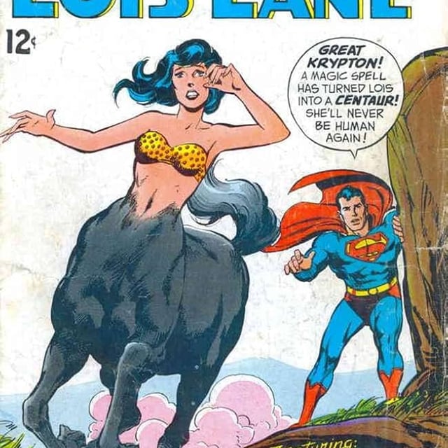 What if Lois Lane fell in love with a horse who became a man—and then became a horse herself? From Superman's Girl Friend Lois Lane (DC Comics) image