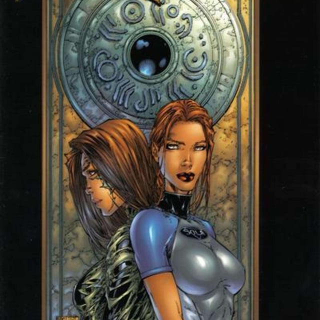 What if Tomb Raider Lara Croft made her comic book debut in New York City alongside Witchblade? image