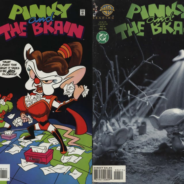 What if Pinky and The Brain tried to be comic book superheroes and low-budget horror movie directors to take over the world? image