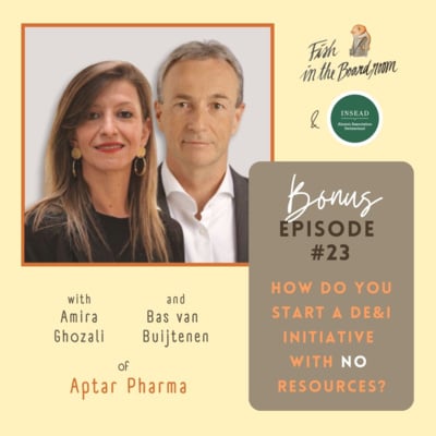 #23 How do you start a DE&I initiative with no resources? - with Amira Ghozali & Bas van Buijtenen from Aptar Pharma Group image