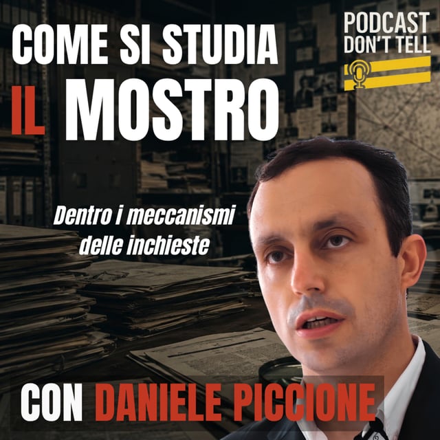 Come si studia il Mostro di Firenze | Dentro i meccanismi delle inchieste | Con Daniele Piccione image