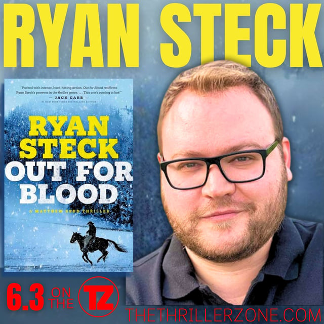 Ryan Steck is The Real Book Spy and author of Out For Blood image