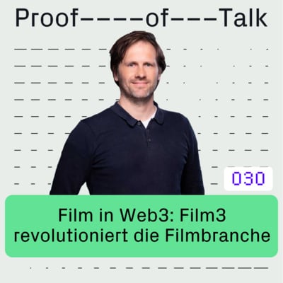 #30 Film in Web3: Film3 revolutioniert die Filmbranche - mit Marc Schaumburg-Ingwersen von Sony Pictures image