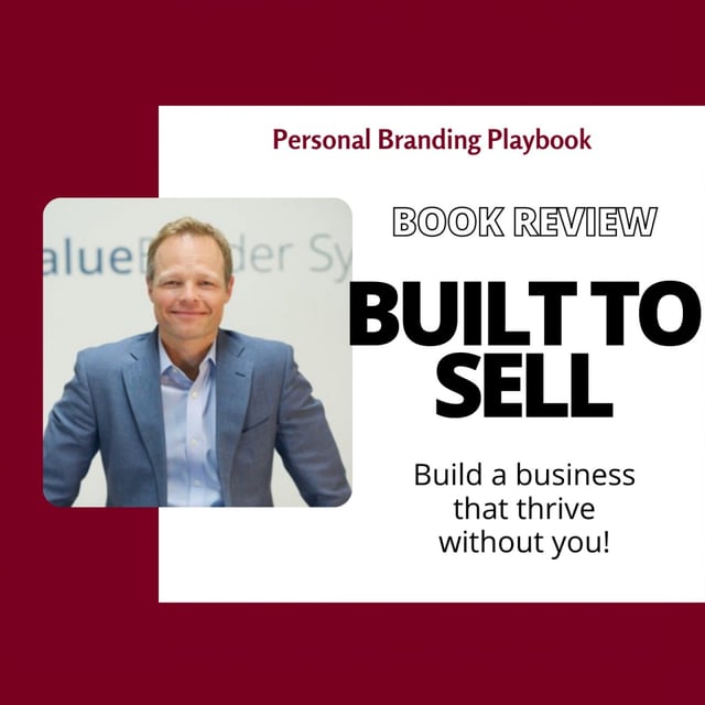 Book Review - Built to Sell by John Warrillow image