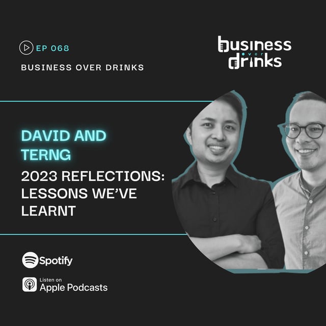 Biggest Lessons We Learnt as Entrepreneurs in 2023 - Entrepreneur Podcast image
