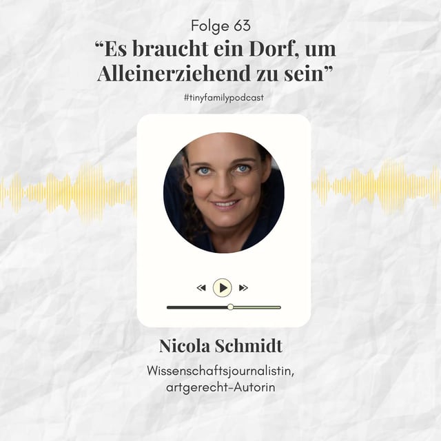 Es braucht ein Dorf, um Alleinerziehend zu sein - Expertinneninterview mit artgerecht-Autorin Nicola Schmidt image