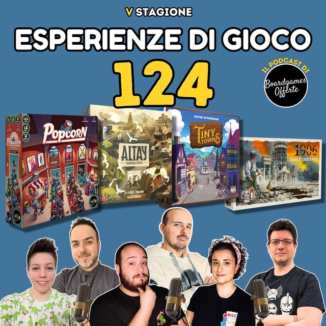 Ep 124 - Altay, 1906 San Francisco, Popcorn, Tiny Town image