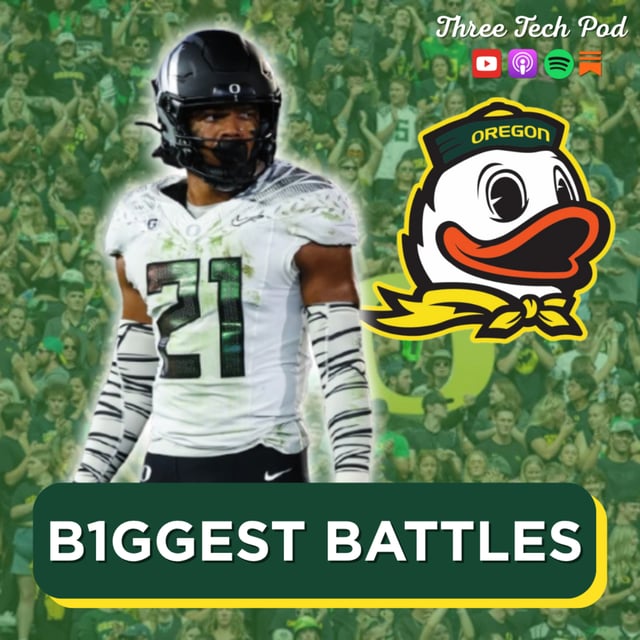 B1GGEST Games of Week Seven: Ducks host explosive Hoosiers, A Critical Red River Shootout for Texas, and Mizzou Welcomes The Tide! - Episode 329 image