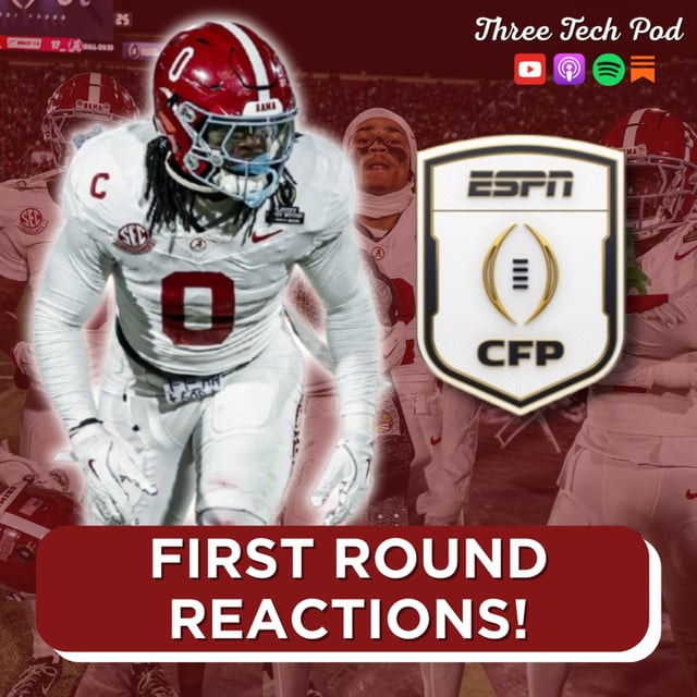 First Round Reactions: Alabama's Comeback, Miami's Dominate Defense, and the REAL Problem with the G5/Playoff Debate - Episode 349 image