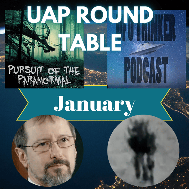 UAP Round Table - January 2024 - Jellyfish UFO, ICIG Briefing, Sean Kirkpatrick article, Wikipedia edits image