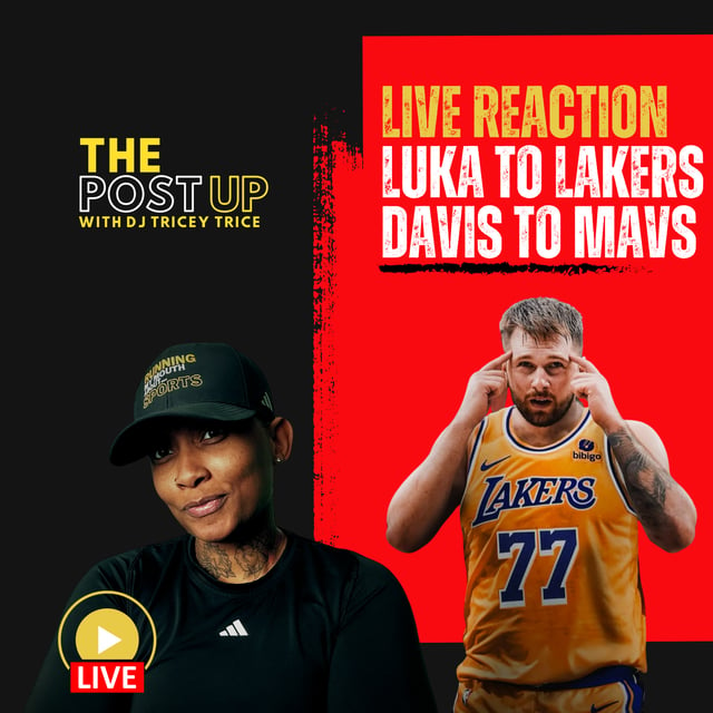 LIVE Reaction: Lakers TRADE Anthony Davis for Luka Doncic! image