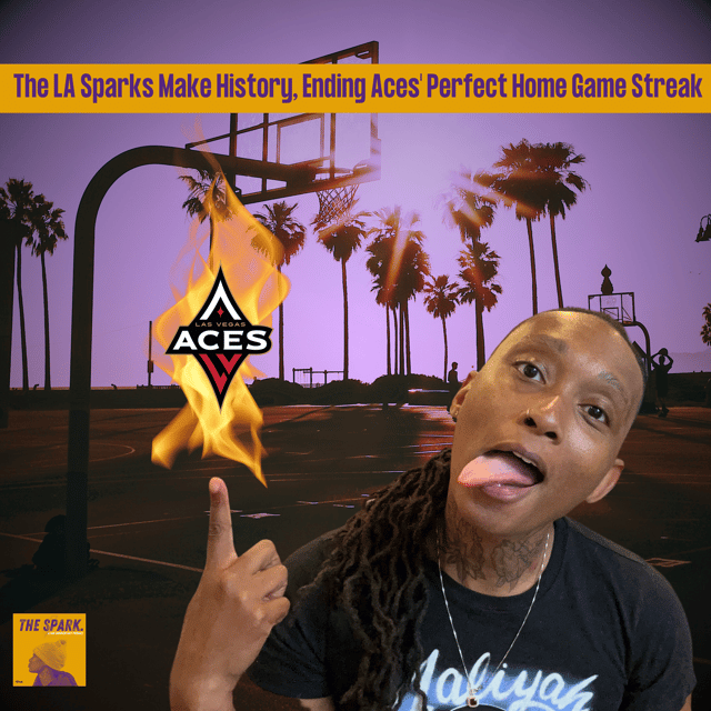 The LA Sparks Make History, Ending Aces' Perfect Home Game Streak image