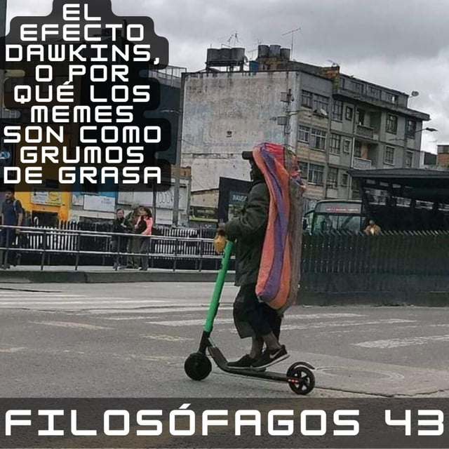 Filosófagos 43 - El efecto Dawkings, o por qué los memes son como grumos de grasa image