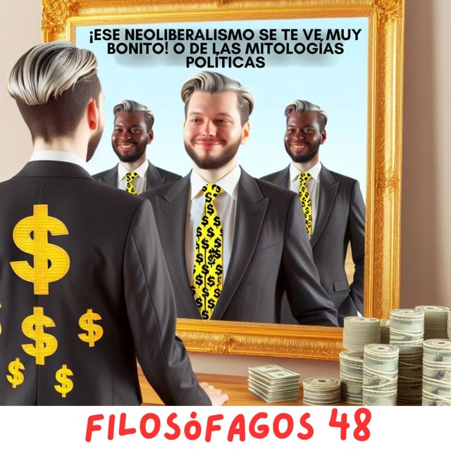 Filosófagos 48 - ¡Ese Neoliberalismo se te ve muy bonito!, o de las mitologías políticas. image