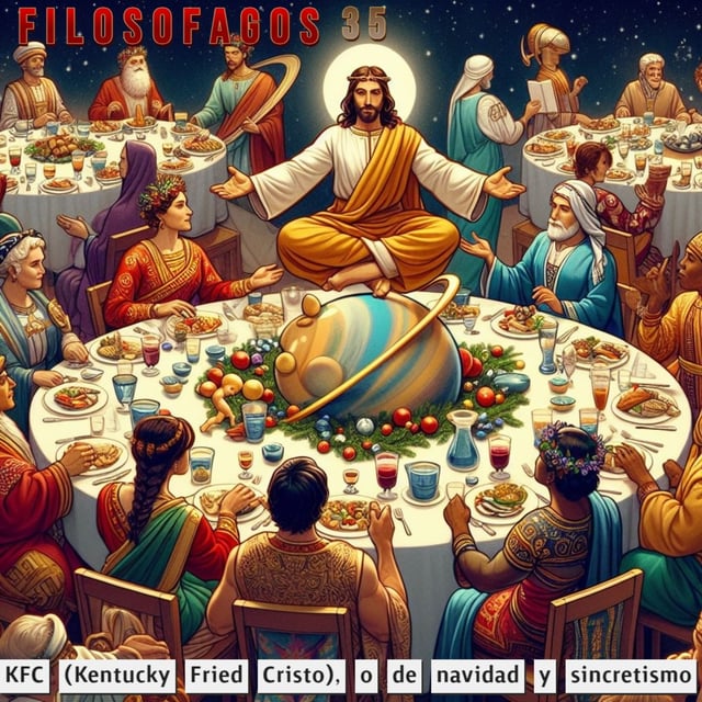 Filosofagos 35 - KFC (Kentucky Fried Cristo), o de la navidad y el sincretismo image