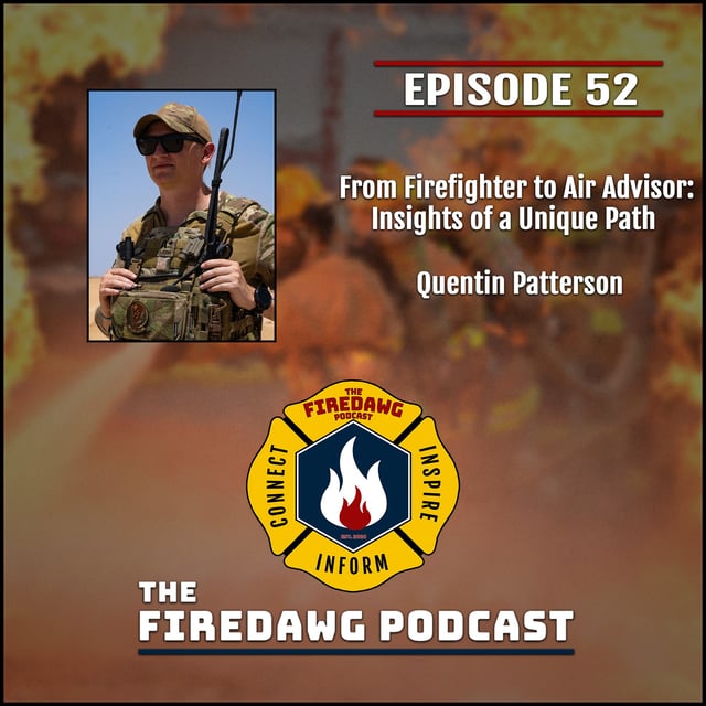 52. From Firefighter to Air Advisor - Insights of a Unique Path - Quentin Patterson image