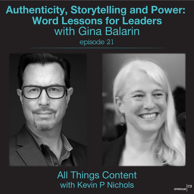 Episode 21 - The CEO’s Voice: Authentic Leadership Communication with Gina Balarin image