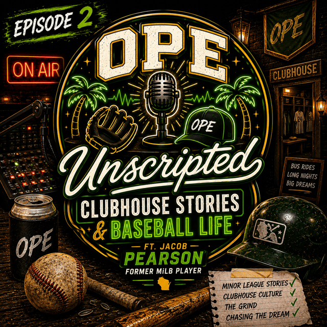 Clubhouse Stories & Baseball Life | OPE Unscripted Ep. 2 ft. Jacob Pearson image