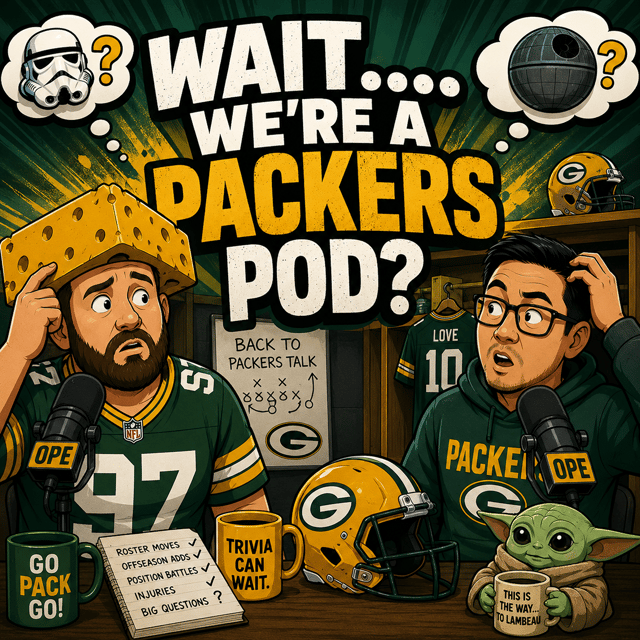 Wait… We’re a Packers Podcast? image