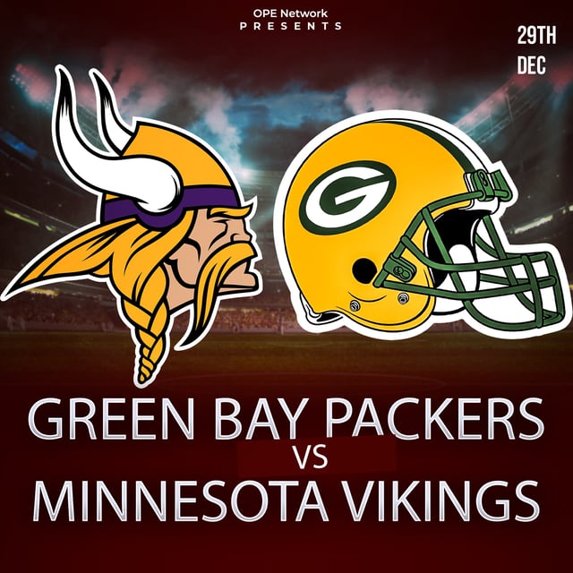 OPE Season 3 Episode 36 Packers vs. Vikings: Clash of the Rivals 2.0! image