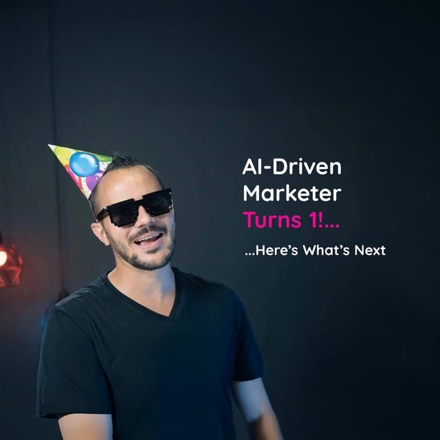 1 Year of AI-Driven Marketer: What I Learned, What’s Next, and Why It Matters image