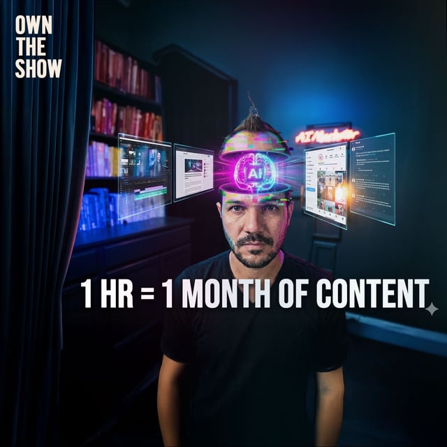 1 Recording → 12 Assets: The AI "Waterfall" System image