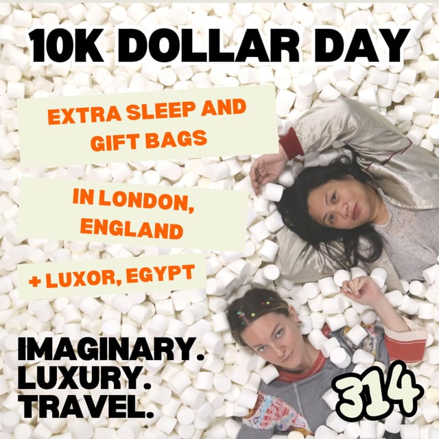 314: Extra Sleep and Gift Bags in London, England + Luxor, Egypt image