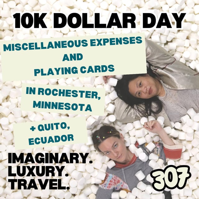 307: Rochester, Minnesota + Quito, Ecuador: miscellaneous expenses and playing cards image