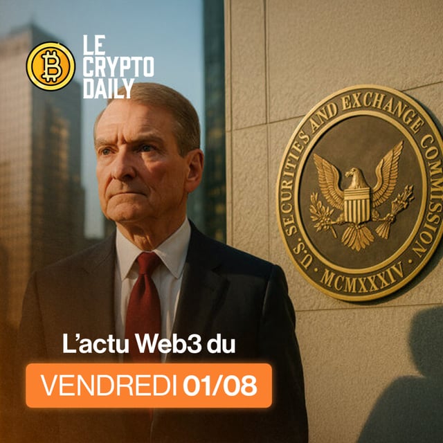 🤯 - La SEC annonce son "Projet Crypto" ! – 01/08/2025 image