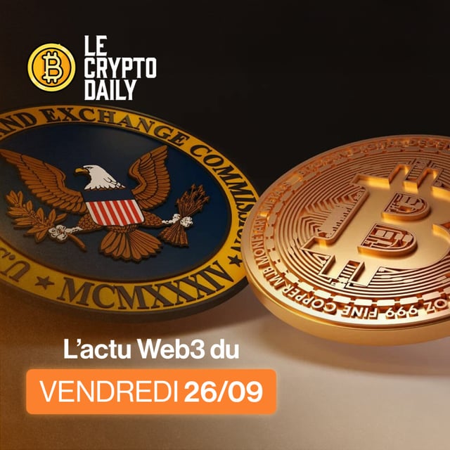 🤯 - Les trésoreries cryptos dans le viseur de la SEC ! – 26/09/2025 image