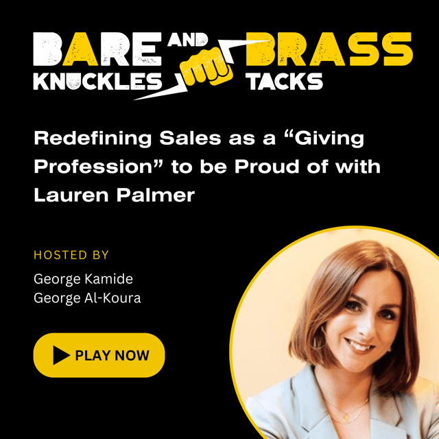 Redefining Sales as a “Giving Profession” to be Proud of with Lauren Palmer image