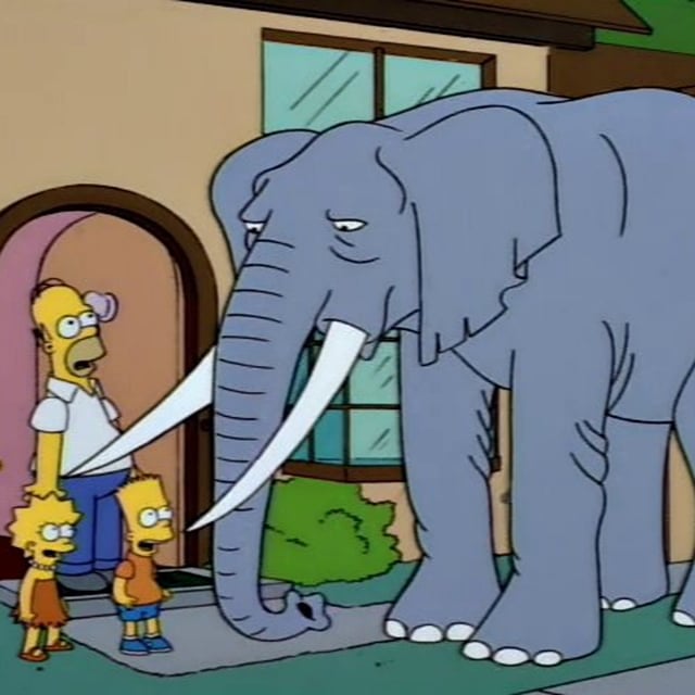 S5E16&17 - Homer Loves Flanders & Bart Gets an Elephant image