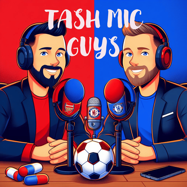 S02E08 - Tash Mic Guys - Arsenal BEAT Man City, Special Guest and More Ref Mistakes image
