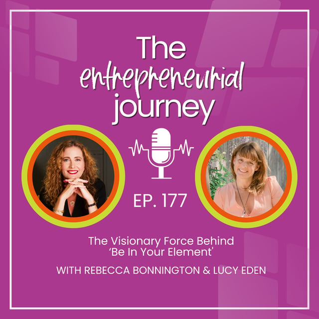 177. Lucy Eden: The Visionary Force Behind "Be In Your Element" image