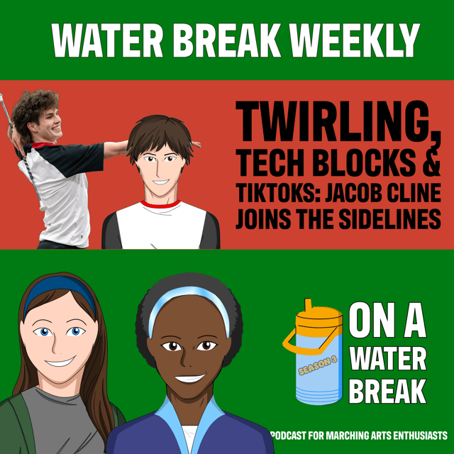Twirling, Tech Blocks & TikToks: Jacob Cline Joins the Sidelines | Water Break Weekly image