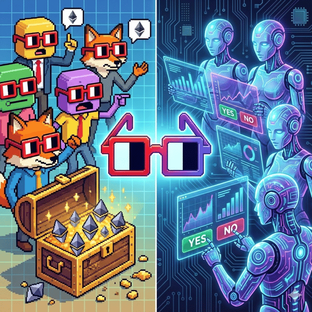 漫谈丨给 AI 两亿美金，它会怎么投？一场基于 Nouns DAO 历史提案的治理实验 image