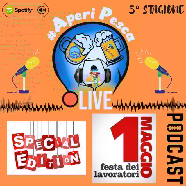 ST5-18#Aperipesca live -🎣Speciale 1 Maggio "la pesca e il mondo del lavoro " image
