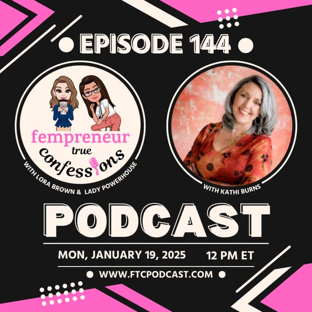 EP 144: From Disaster to Direction: Transforming Setbacks Into Growth & Clarity with Kathi Burns image